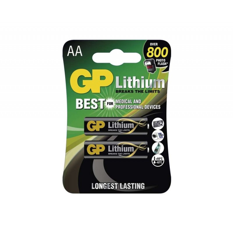 Baterije GP Lithium AA FR6, 1.5V - 4ks